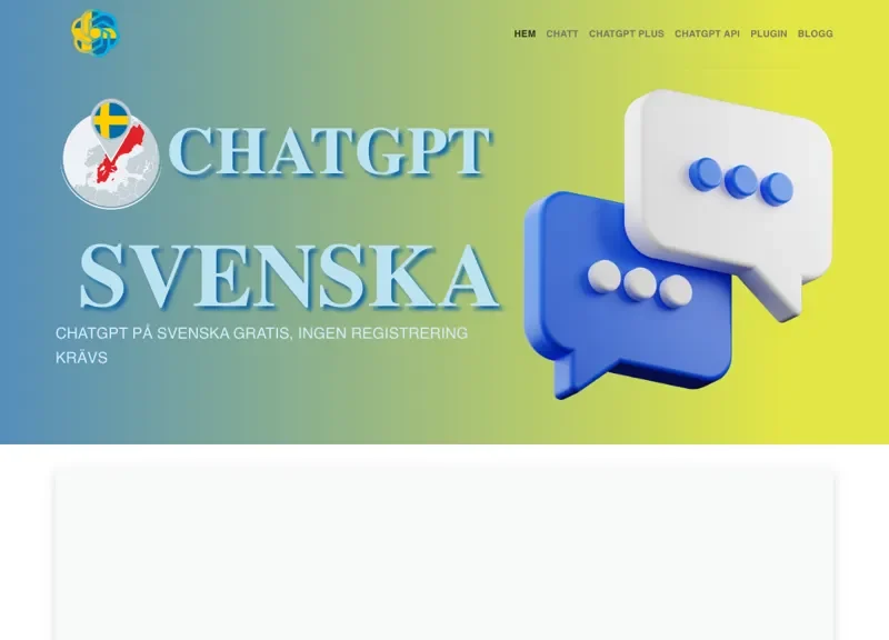 Chatgpt Svenska