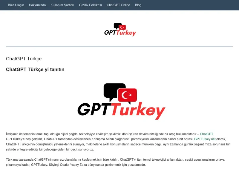 ChatGPT Türkçe