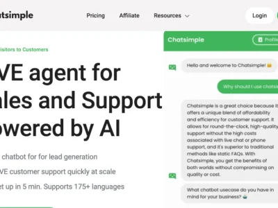 Chatsimple - AI Chatbot