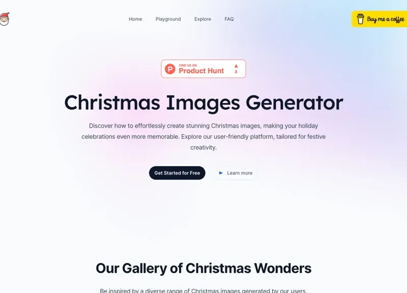 Christmas Images Generator