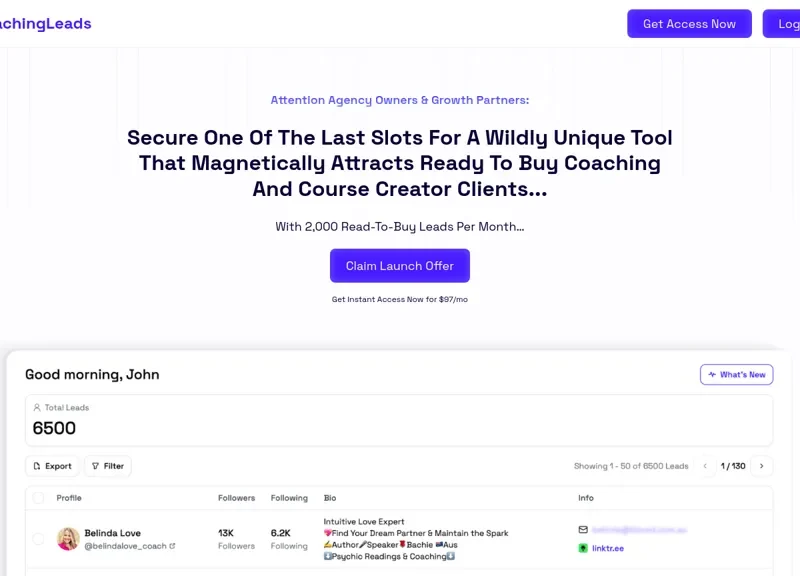 Coachingleads.Io