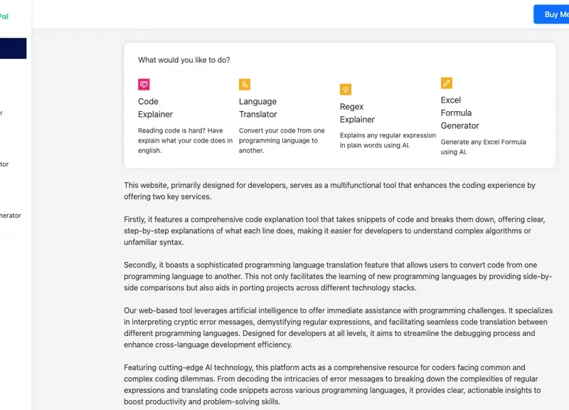 Code Explainer