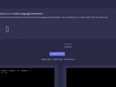 Code Language Converter