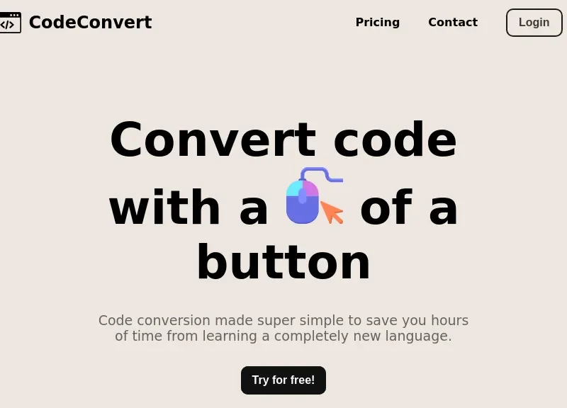 CodeConvert AI