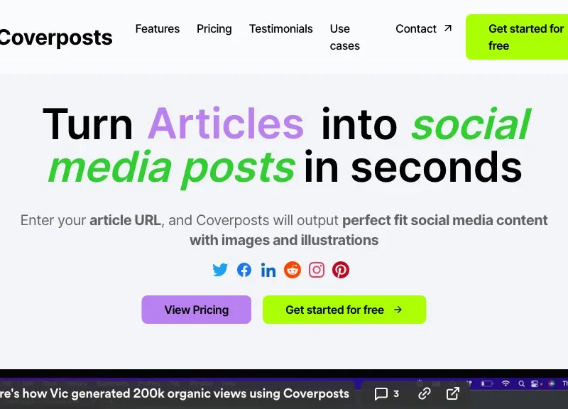 Coverposts