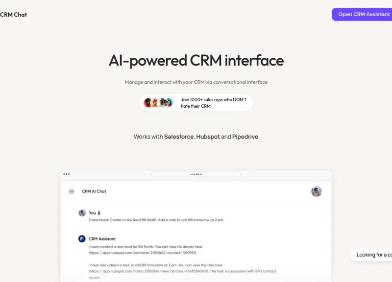 CRM Chat