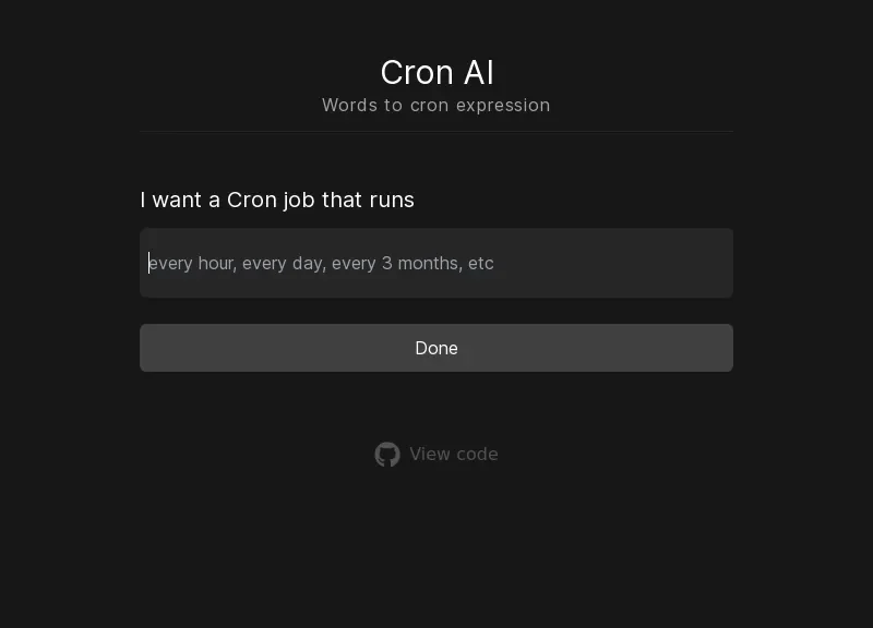 Cron AI