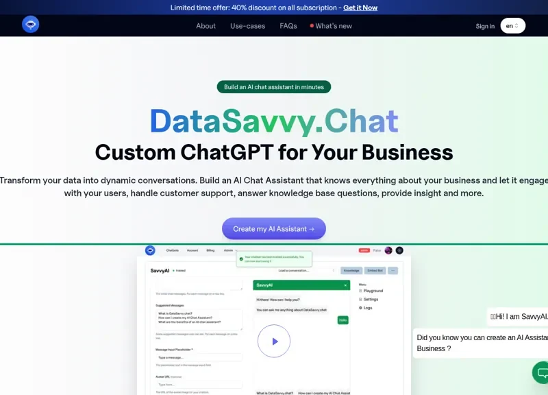 DataSavvy.Chat