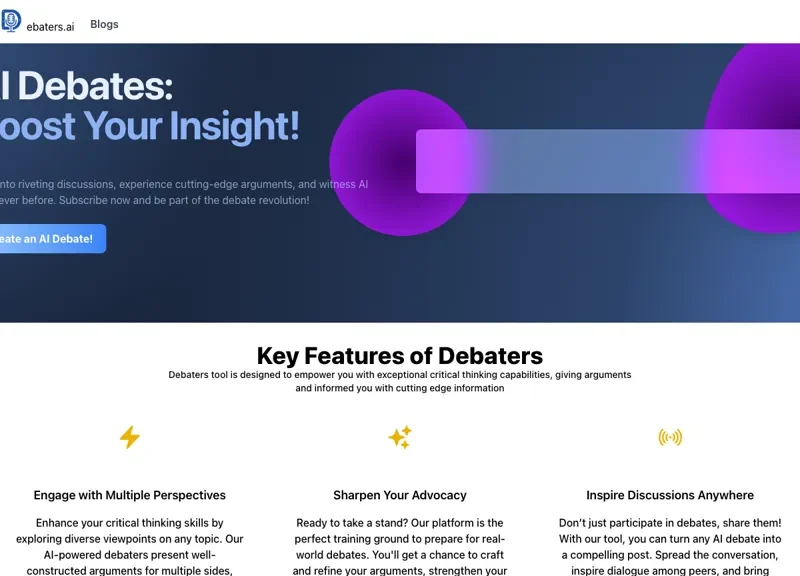 Debaters.Ai