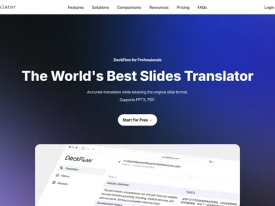 DeckFlow PPT Translator