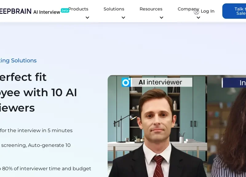 DeepBrain AIInterview