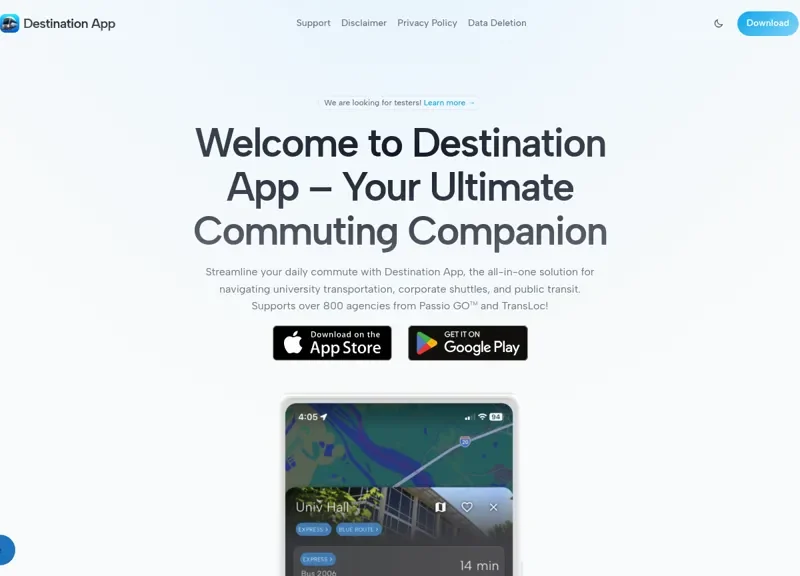 Destination App