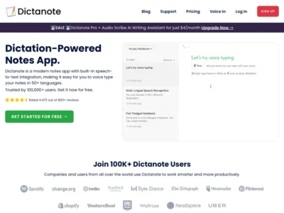 Dictanote