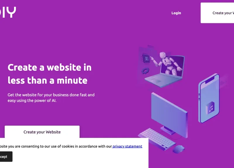 DIY AI Website Builder