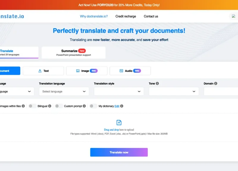 Doctranslate.Io