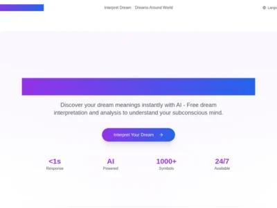 Dream Interpretation AI