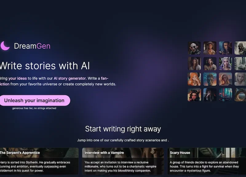 DreamGen AI Story Writing