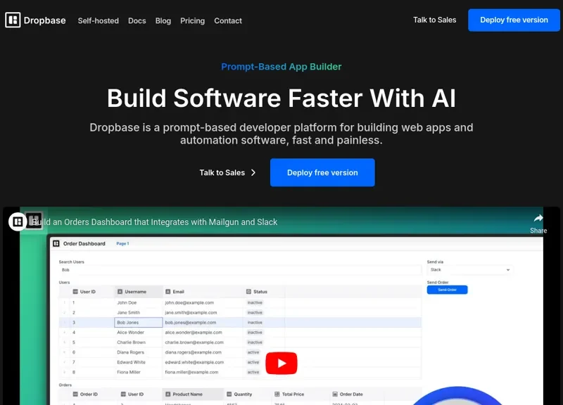 Dropbase AI