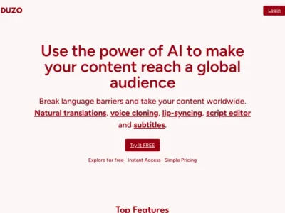 Duzo AI Video Translation