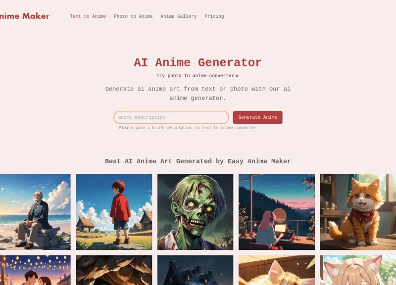 Easy Anime Maker