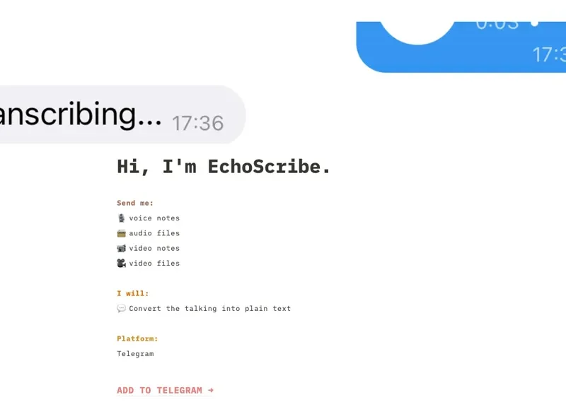EchoScribe