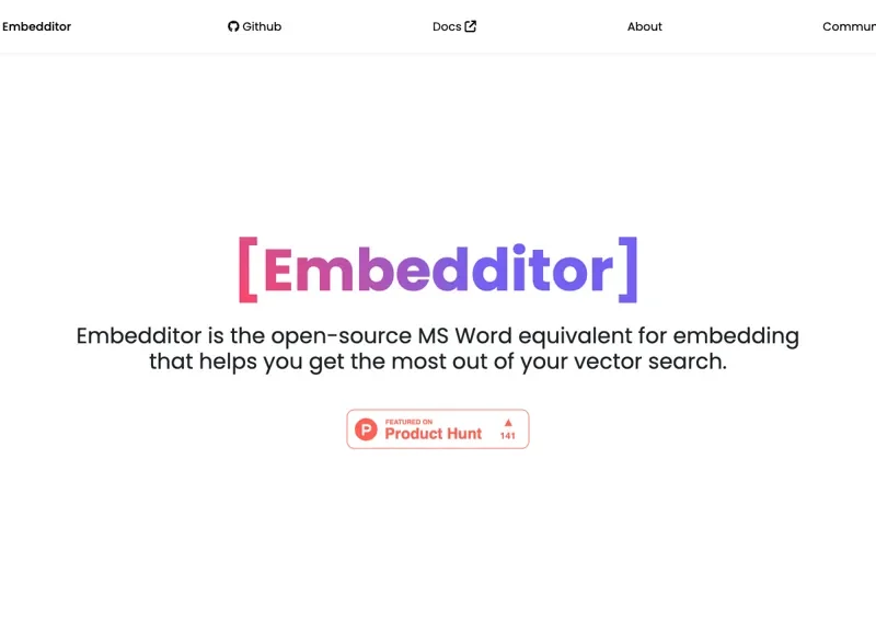 Embedditor