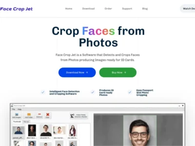 Face Crop Jet