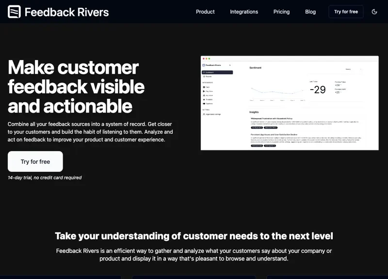 Feedback Rivers