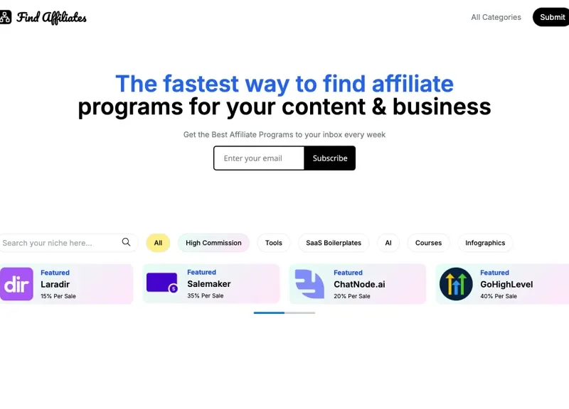 Find Affiliates