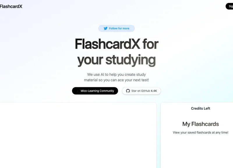 FlashcardX