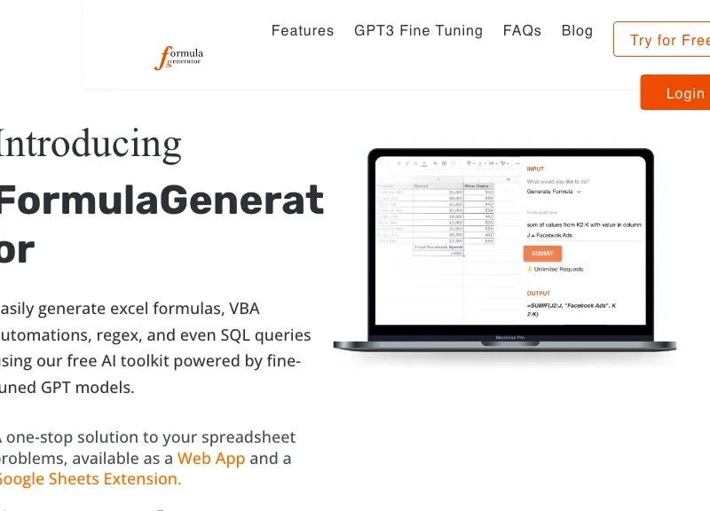 Formula Generator