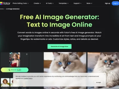 Fotor image generator