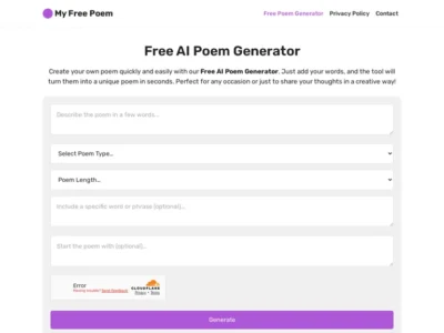 Poem Generator