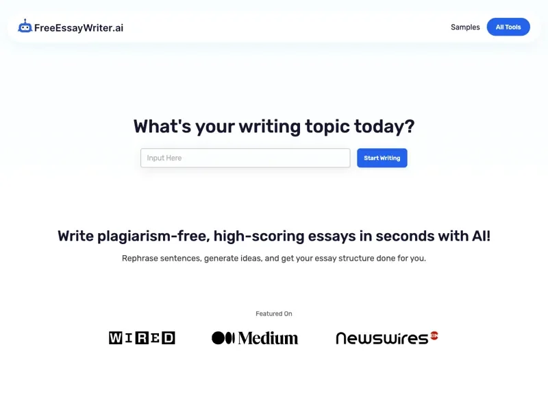 FreeEssayWriter.AI