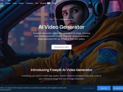 Freepik AI Video Generator