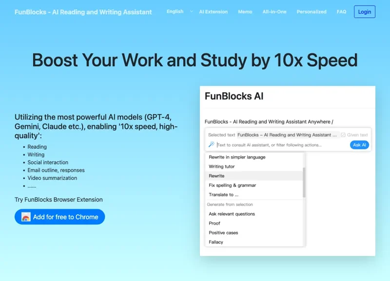 FunBlocks AI