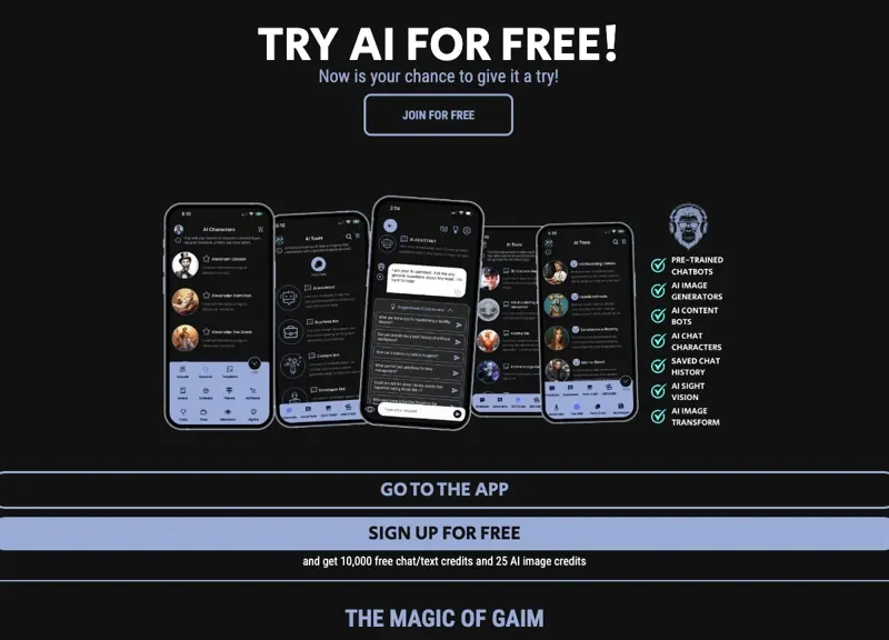 GAIM.AI Desktop App