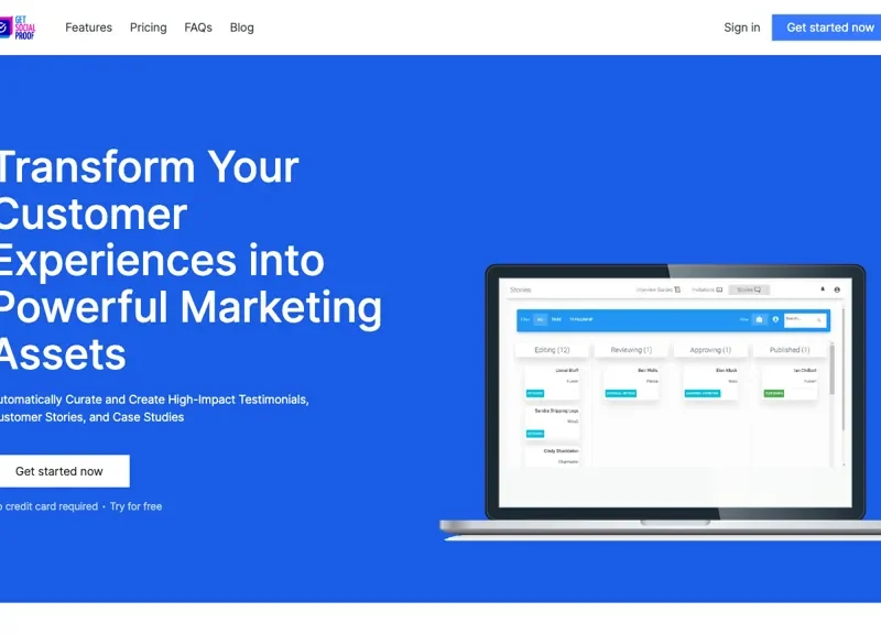 Get Social Proof