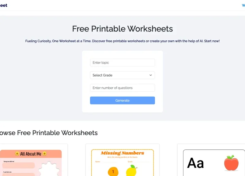 Get Worksheet