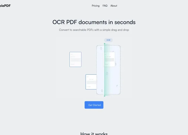 GetSearchablePDF