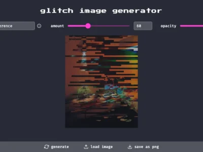 Glitch Image Generator