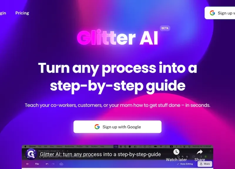Glitter AI