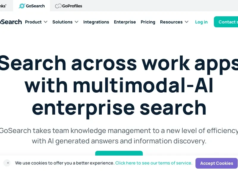 GoSearch AI Enterprise Search