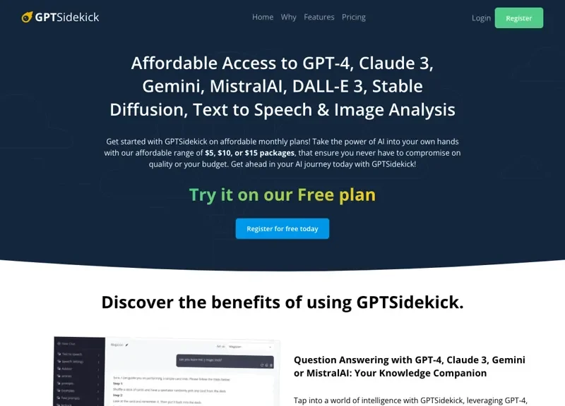 GPTSidekick