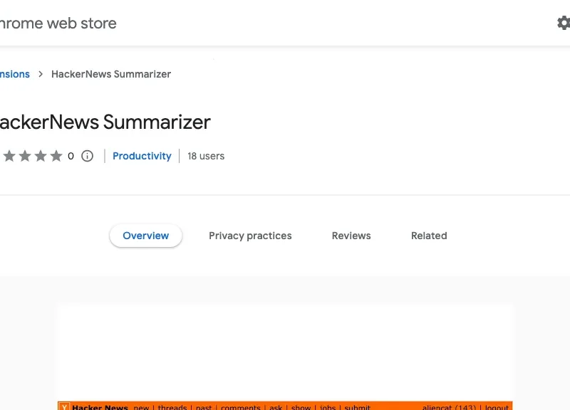 HackerNews Summarizer