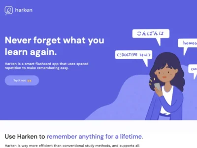 Harken Chrome Extension