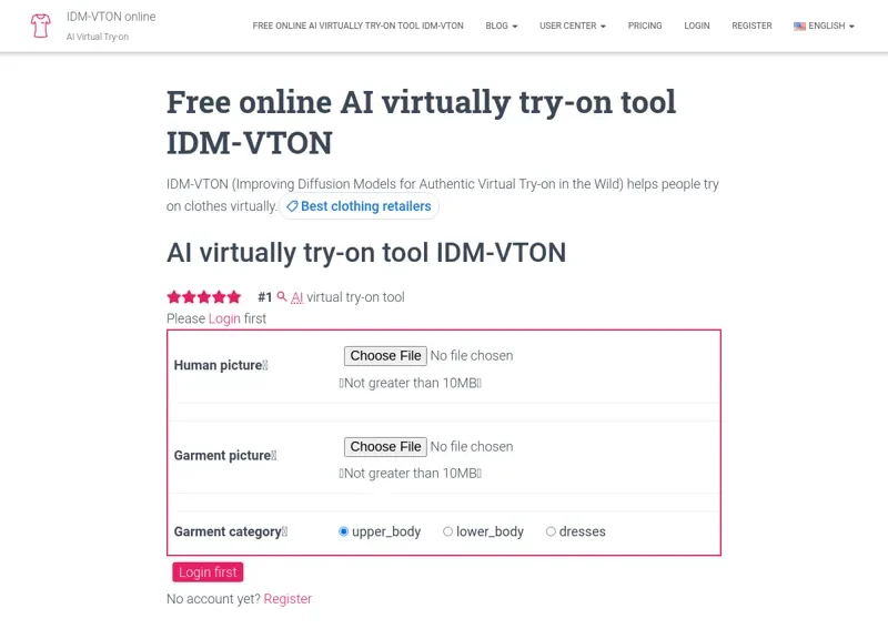 IDM-VTON Online