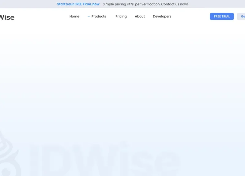 IDWise Identity Verification