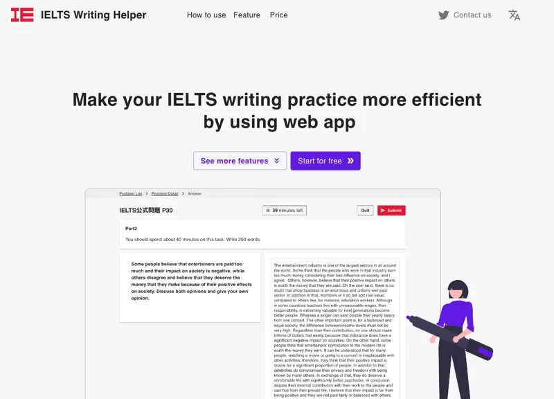 IELTS Writing Helper