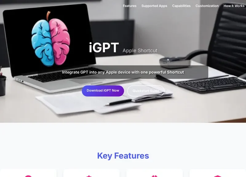 IGPT Shortcut For MacOS And IOS